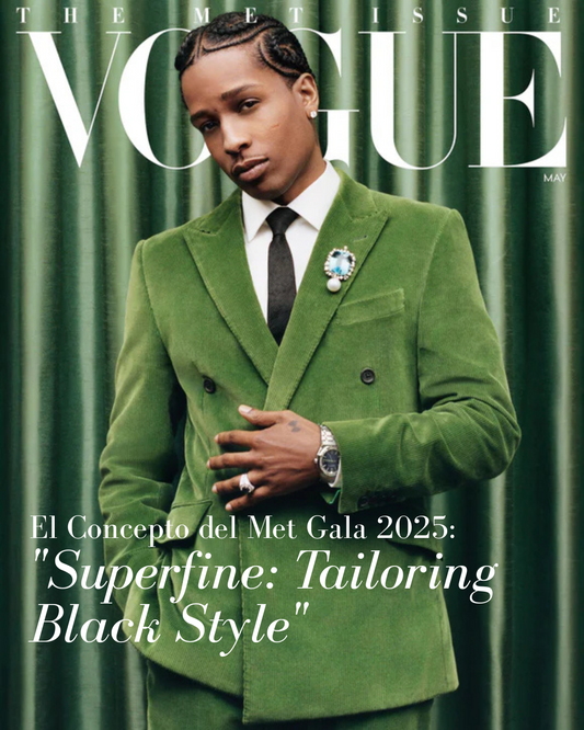El Concepto del Met Gala 2025: "Superfine: Tailoring Black Style"