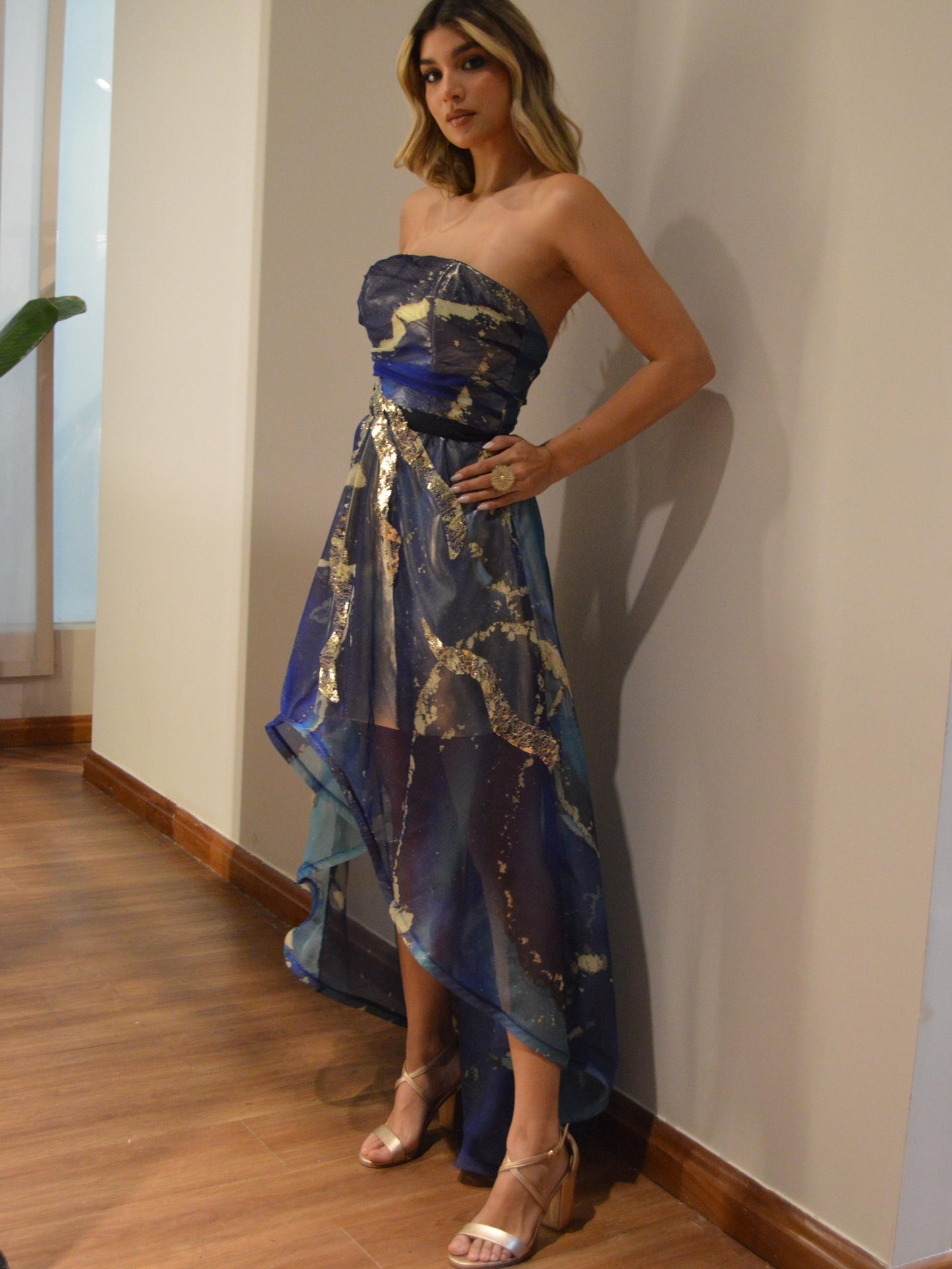 VESTIDO DRAP