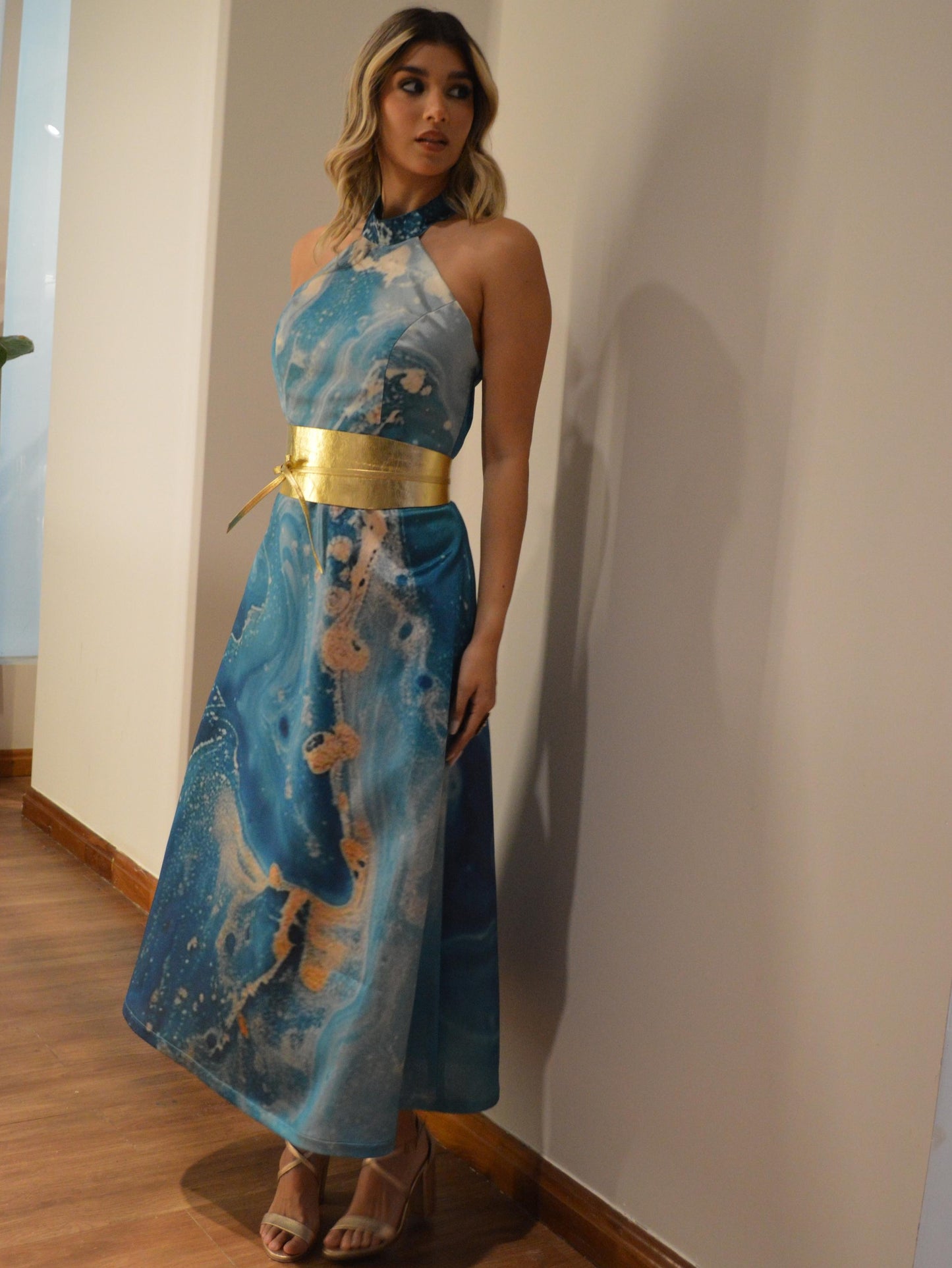 Vestido Mónaco midi
