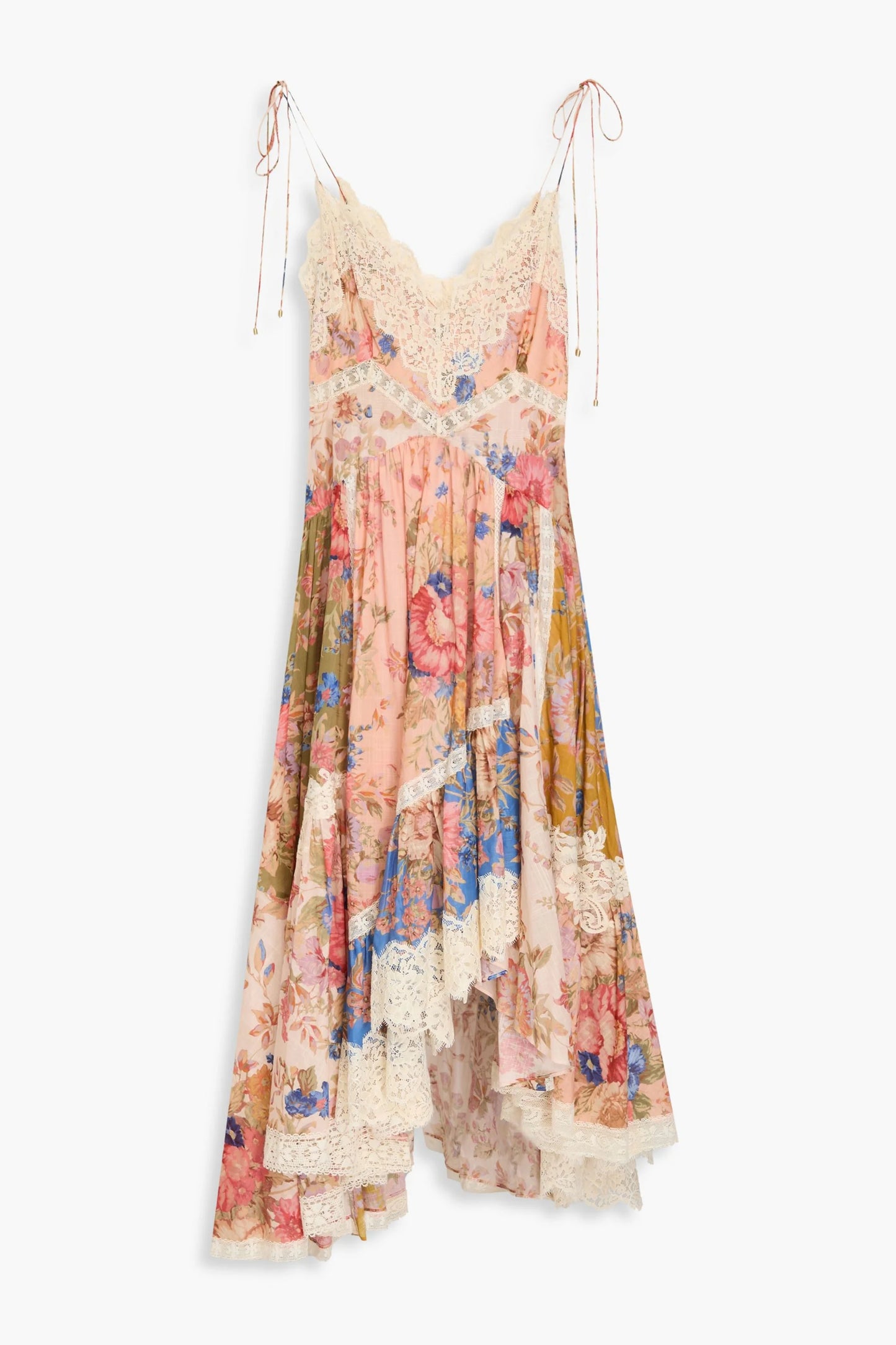 ZIMMERMANN Floral-Print Cotton Maxi Dress