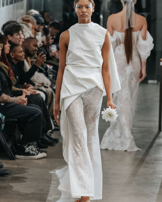 Chantilly flare pants