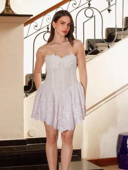 Ofelia´s White Mini Dress