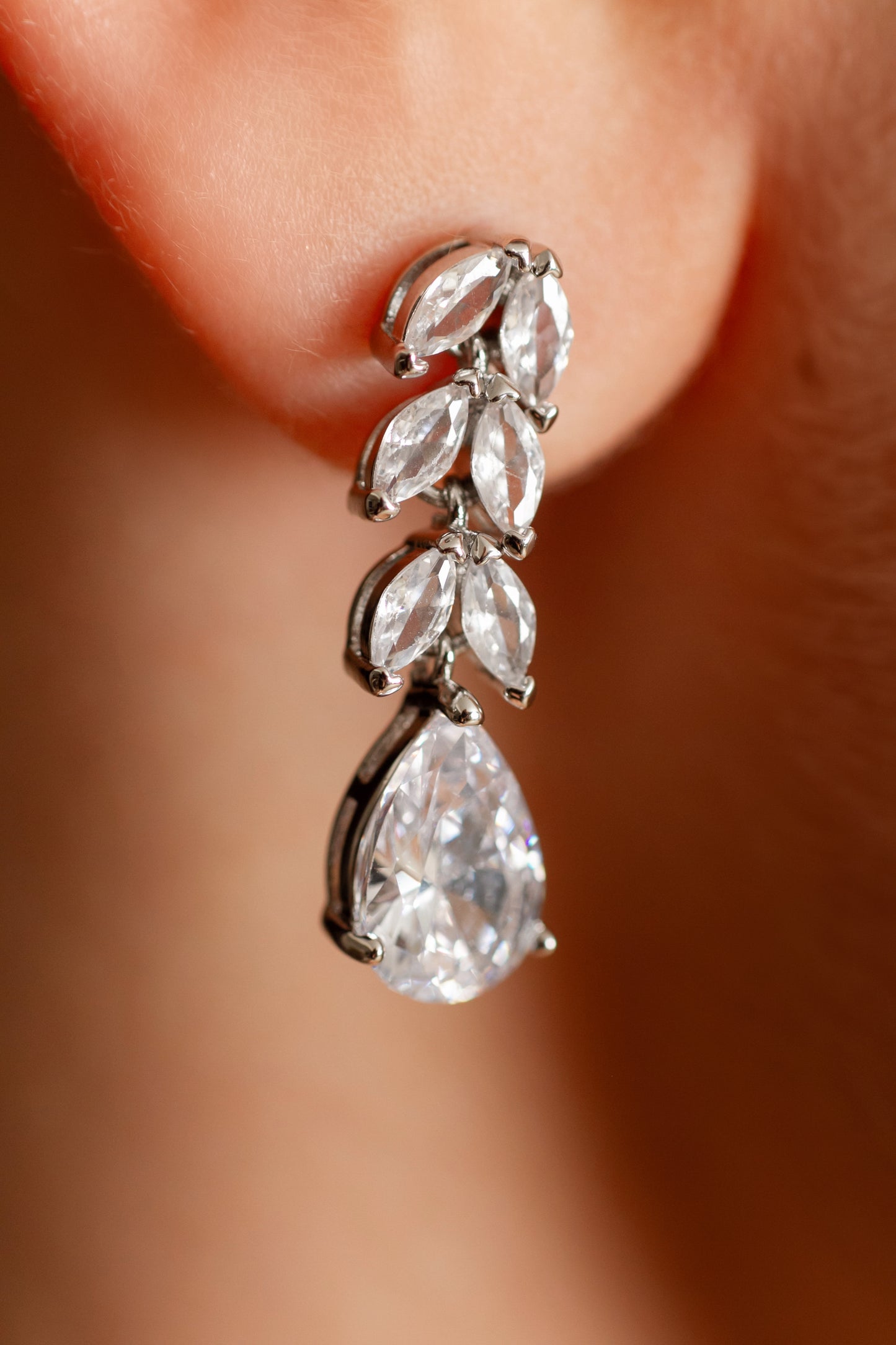 Crystal Vine Earrings
