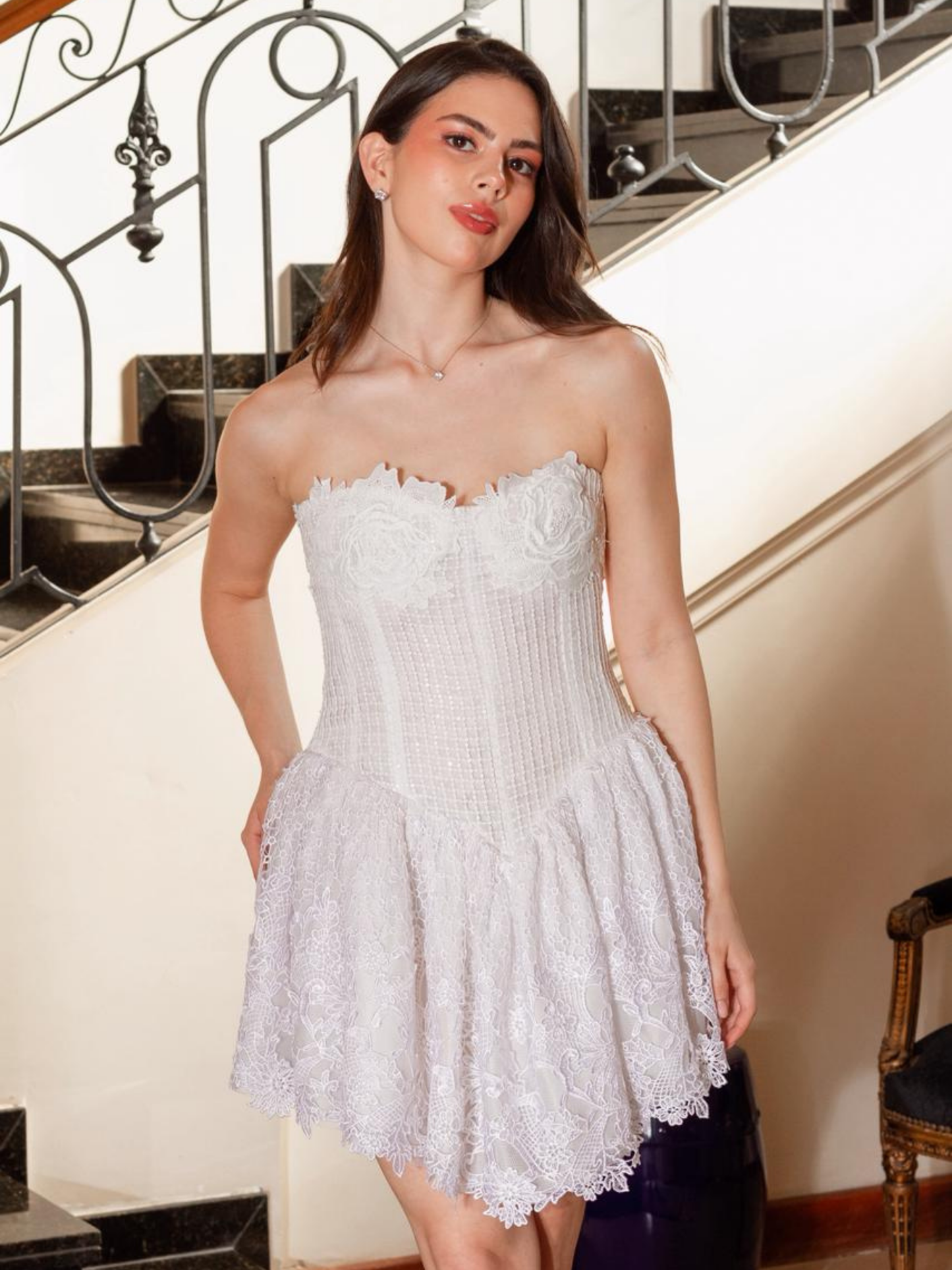Ofelia´s White Mini Dress