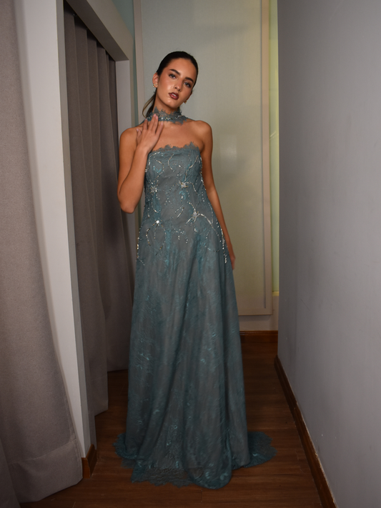 Esmerald Green Dress
