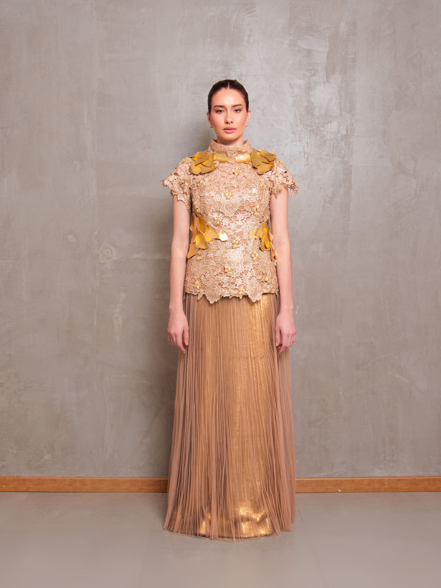 Vestido Dorado
