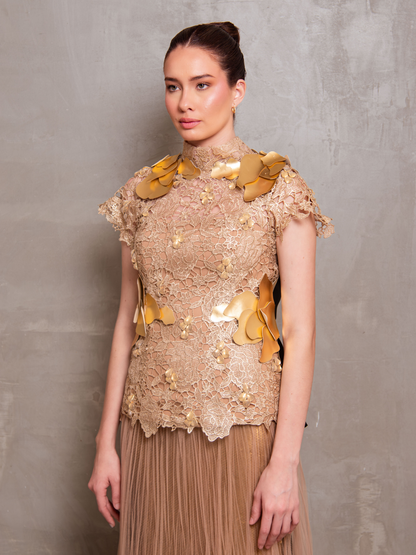 Vestido Dorado