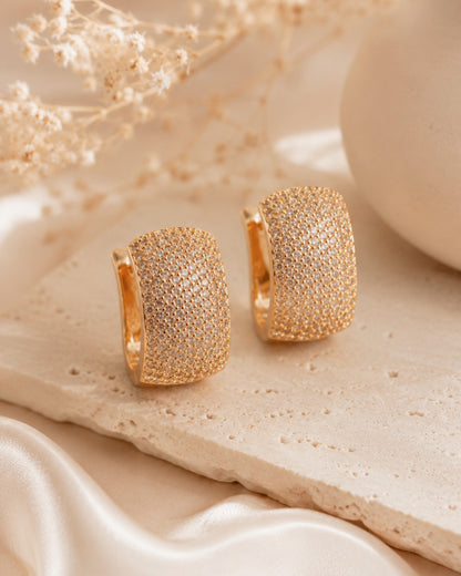Champagne Glow Earrings