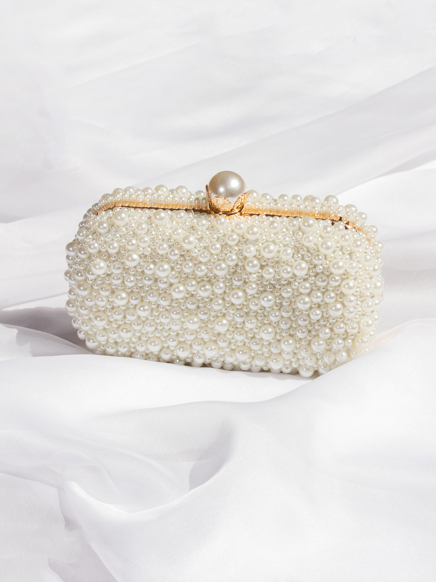 Pearls Clutch