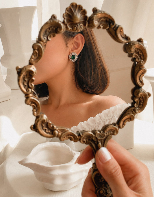 Emerald Garden Earrings