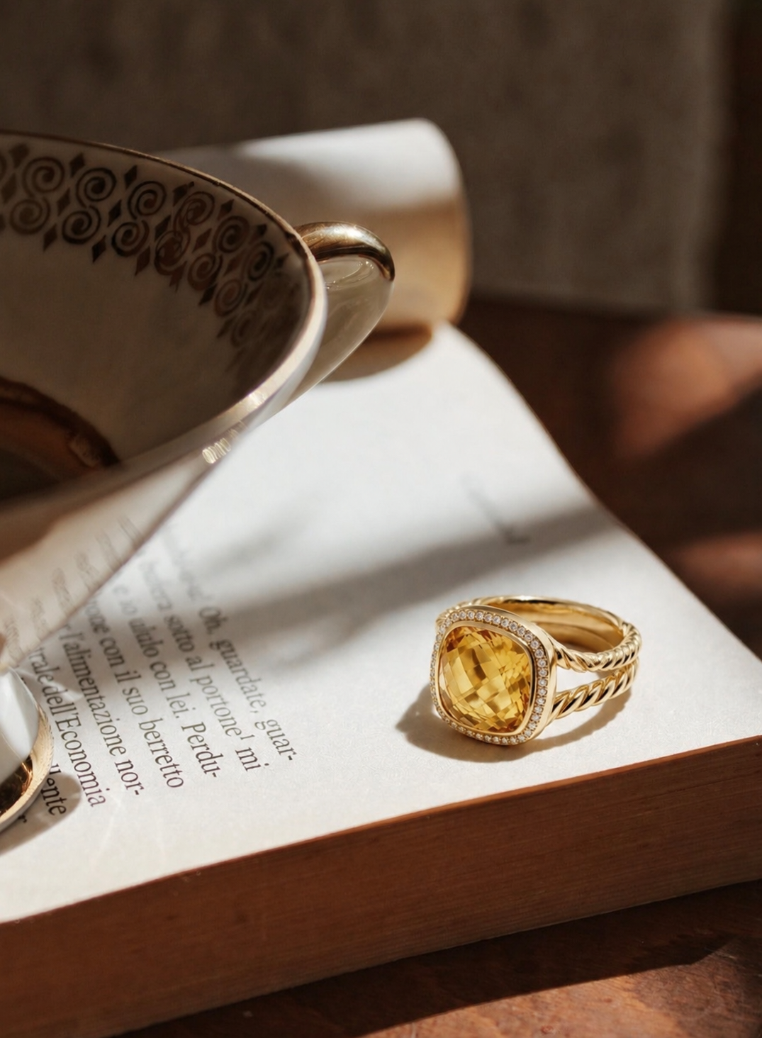 Golden Heirloom Ring