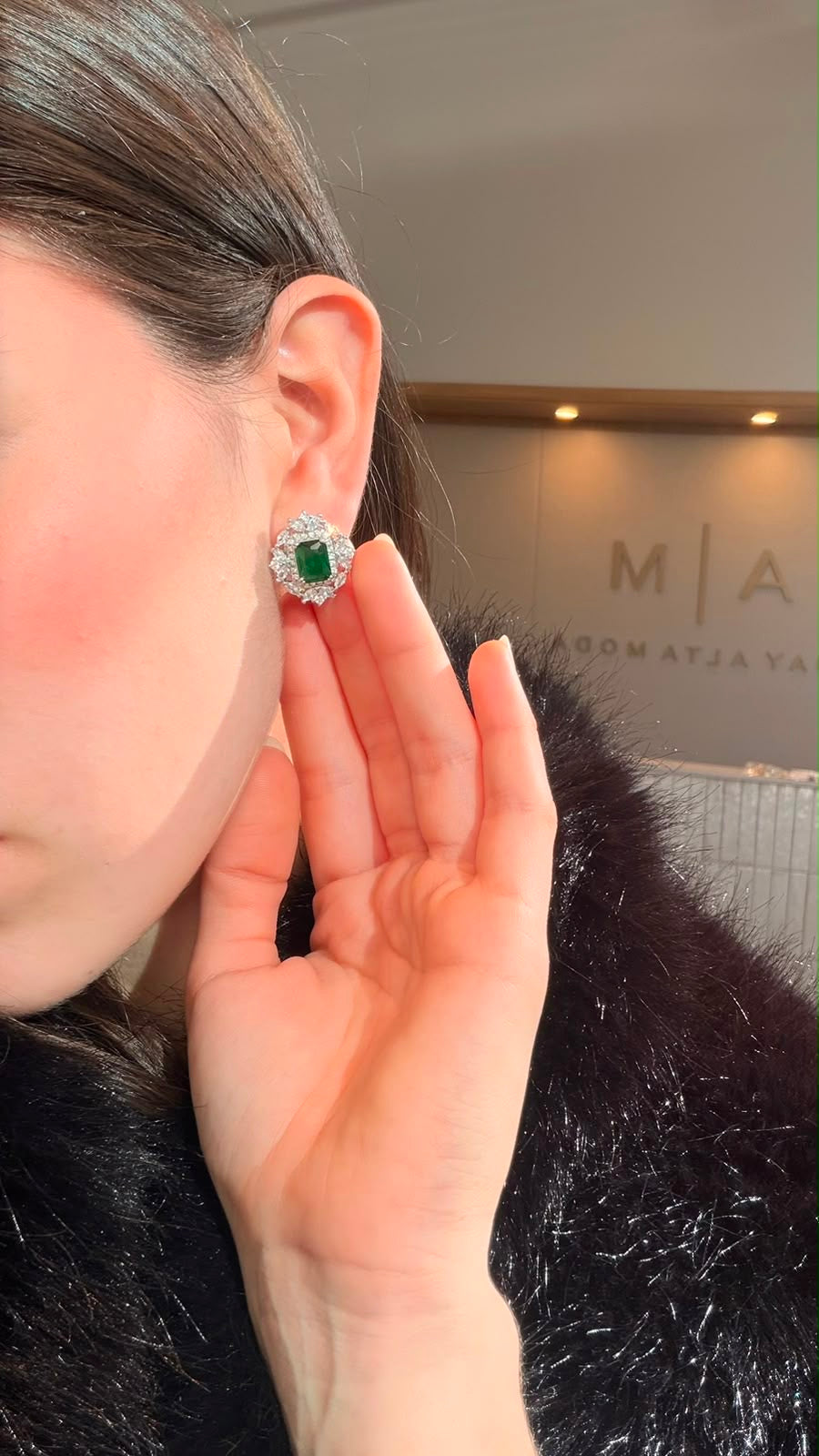 Emerald Garden Earrings