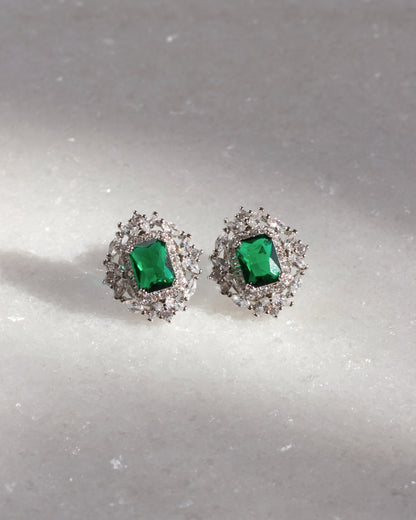 Emerald Garden Earrings