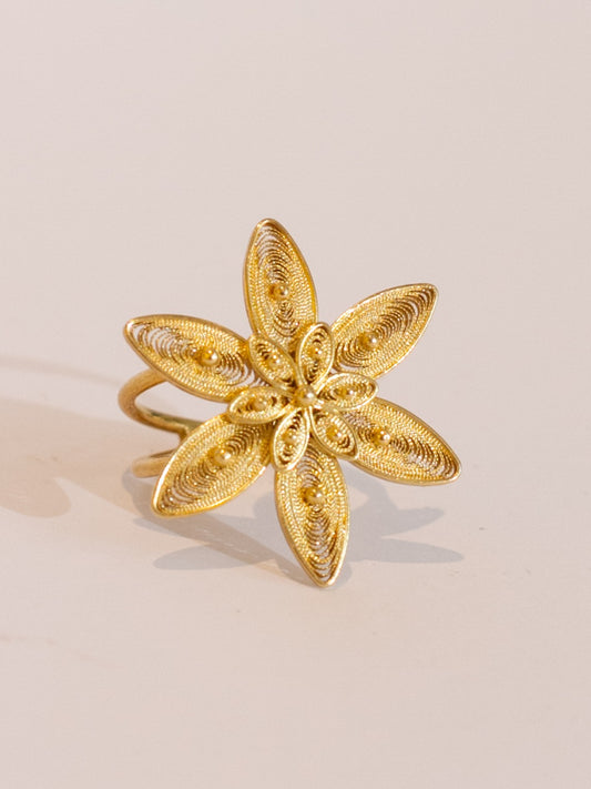 Anillo con flores de Jazmín