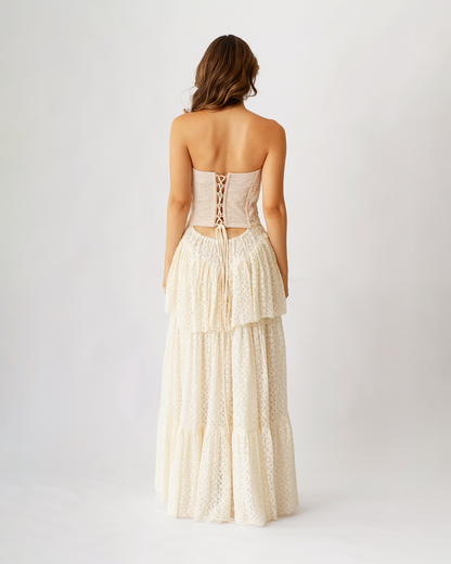 Vestido boho rustico