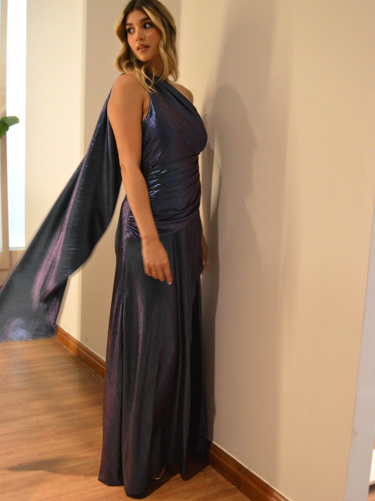 ROMA DRAP BLUE