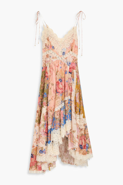ZIMMERMANN Floral-Print Cotton Maxi Dress