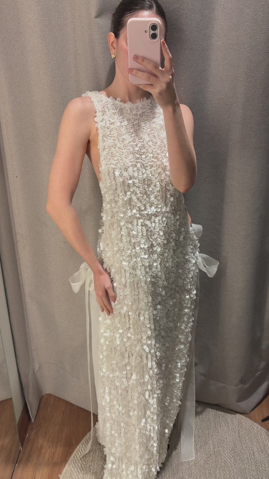 White Pearl Dress