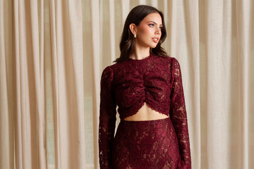 Wine Dress